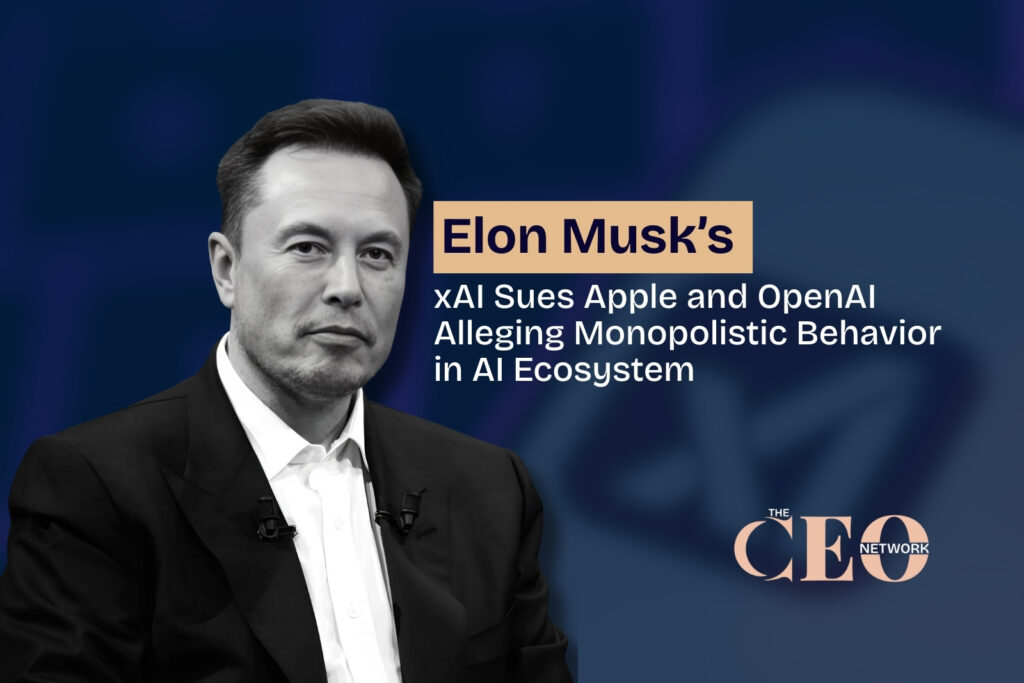 Elon Musk’s xAI Sues Apple and OpenAI Alleging Monopolistic Behavior in AI Ecosystem