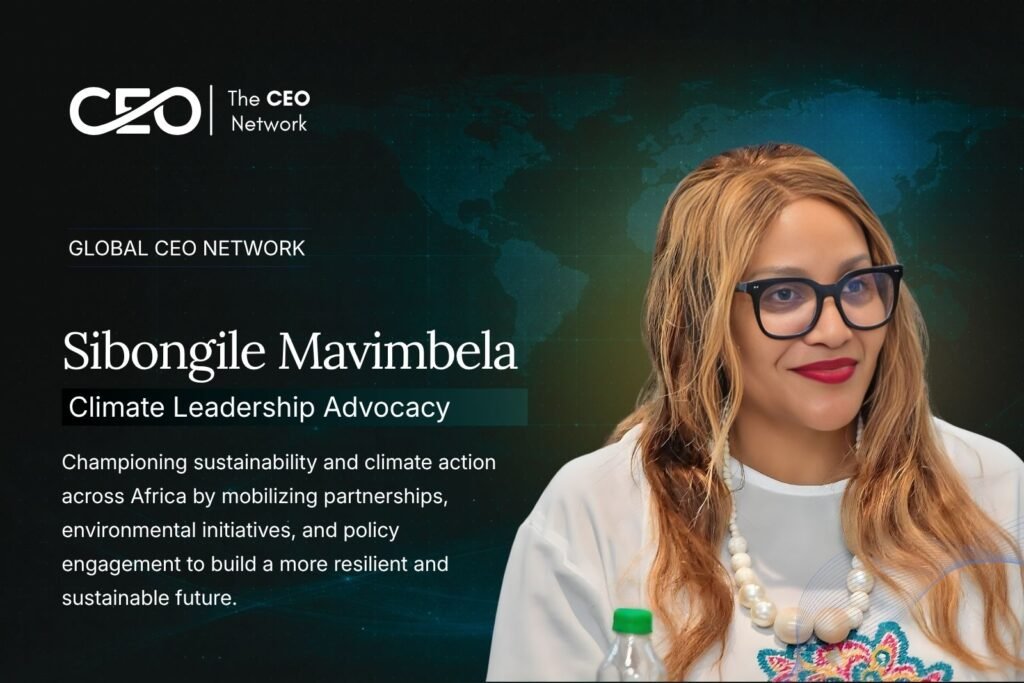 Sibongile Mavimbela: Advancing Climate Leadership and Sustainability Across Africa