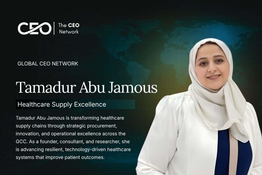 Tamadur Abu Jamous, SCOR-P: Advancing Healthcare Supply Chains Through Innovation and Leadership
