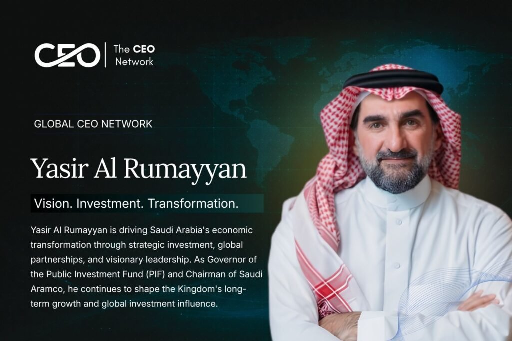 Yasir Al Rumayyan: Driving Saudi Arabia’s Investment Vision and Global Economic Transformation