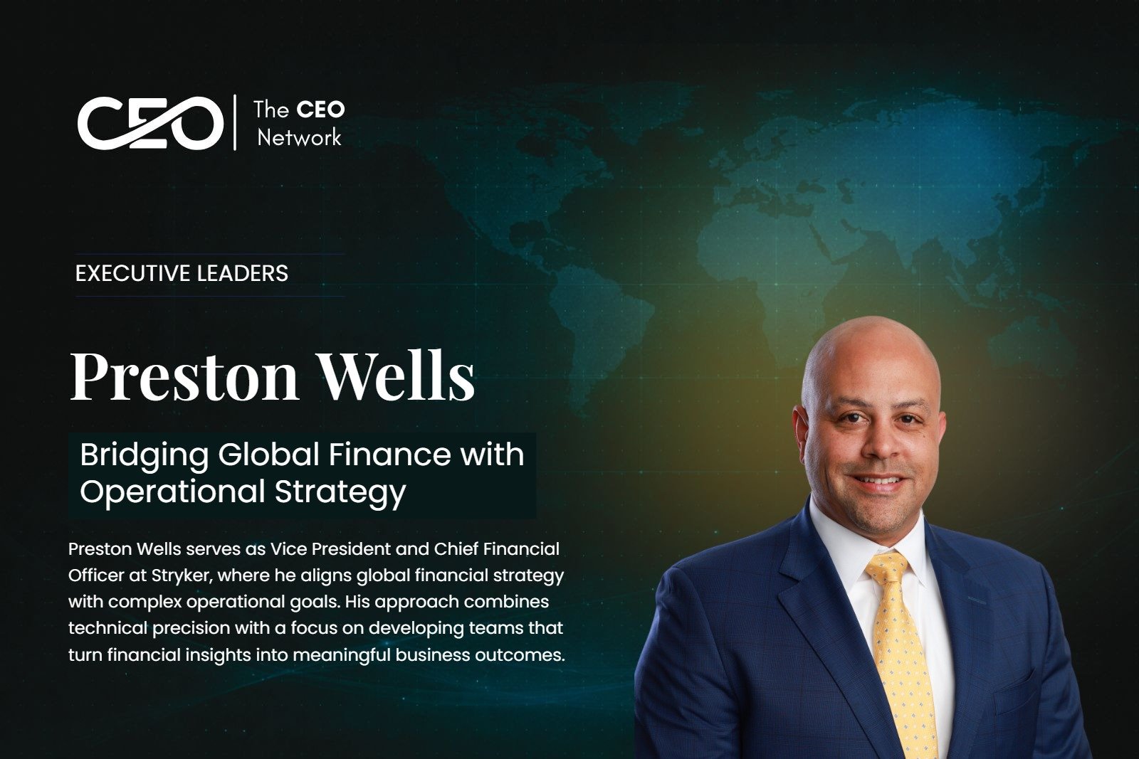 Preston Wells: Bridging Global Finance with Operational Strategy